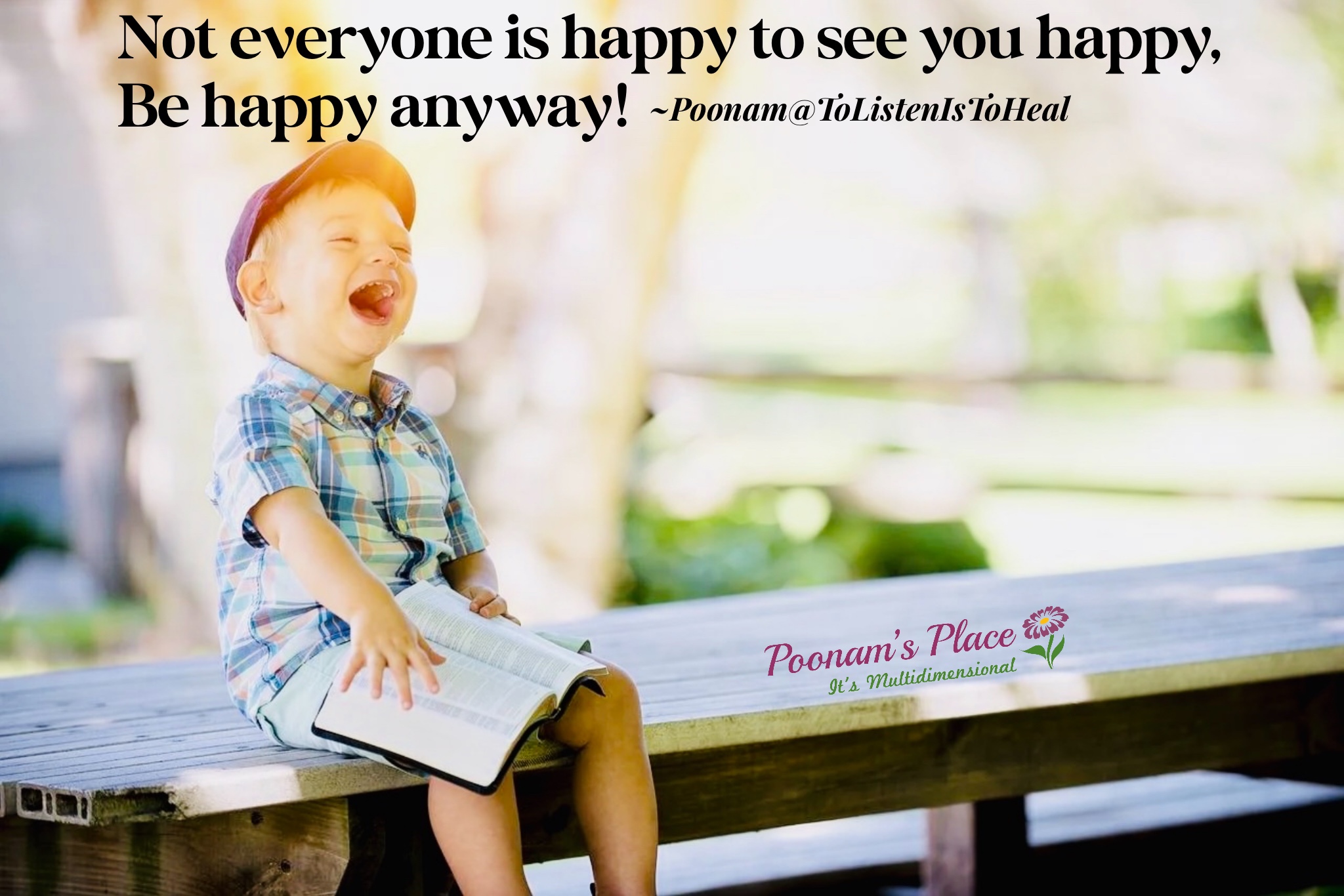 “Be Happy” by: Poonam