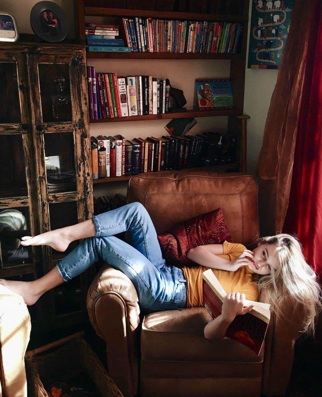 “Girl Who Loves to Read” by: Poonam