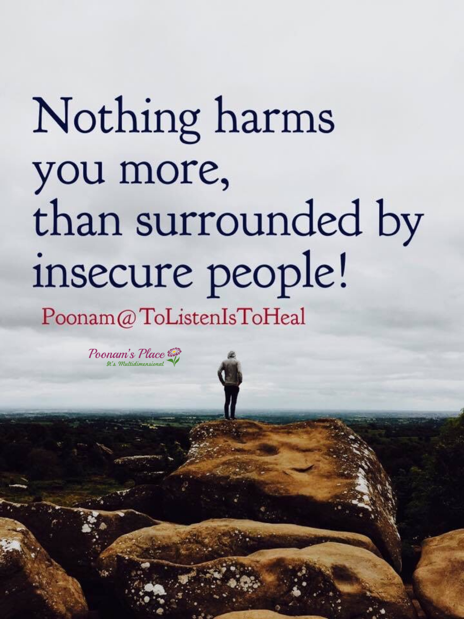 “Insecure Beings” by: Poonam