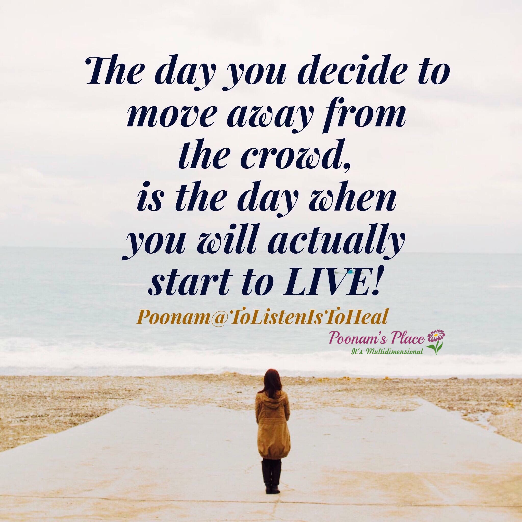 “Dare to be Different” by: Poonam