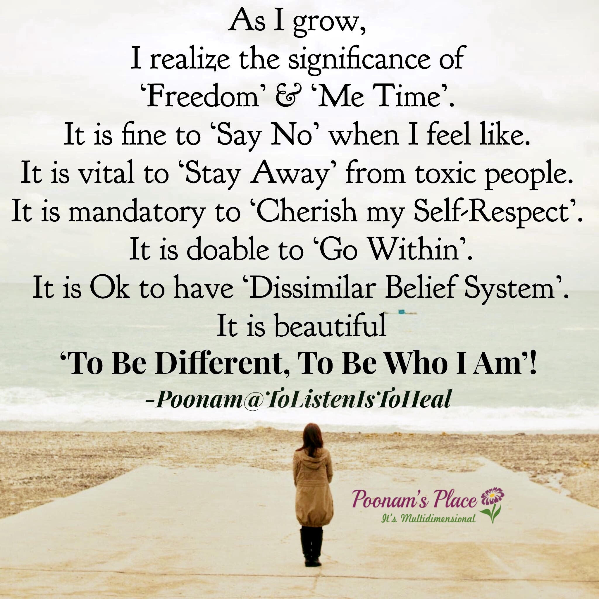 “I Realize” by: Poonam